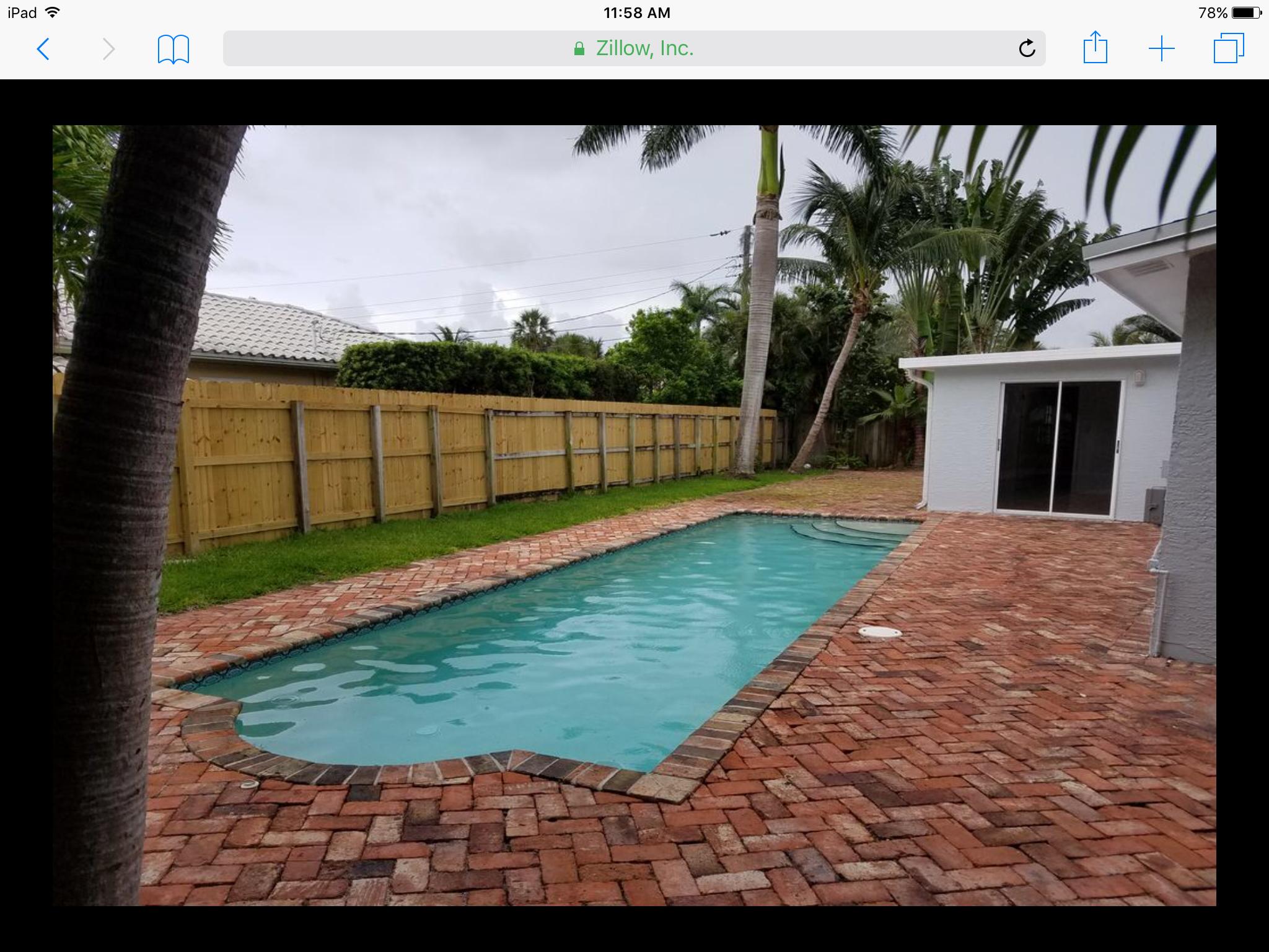 1150 Southwest 4th Avenue Boca Raton, FL 33432 - Photo 9 of 14 a view of a backyard with a garden