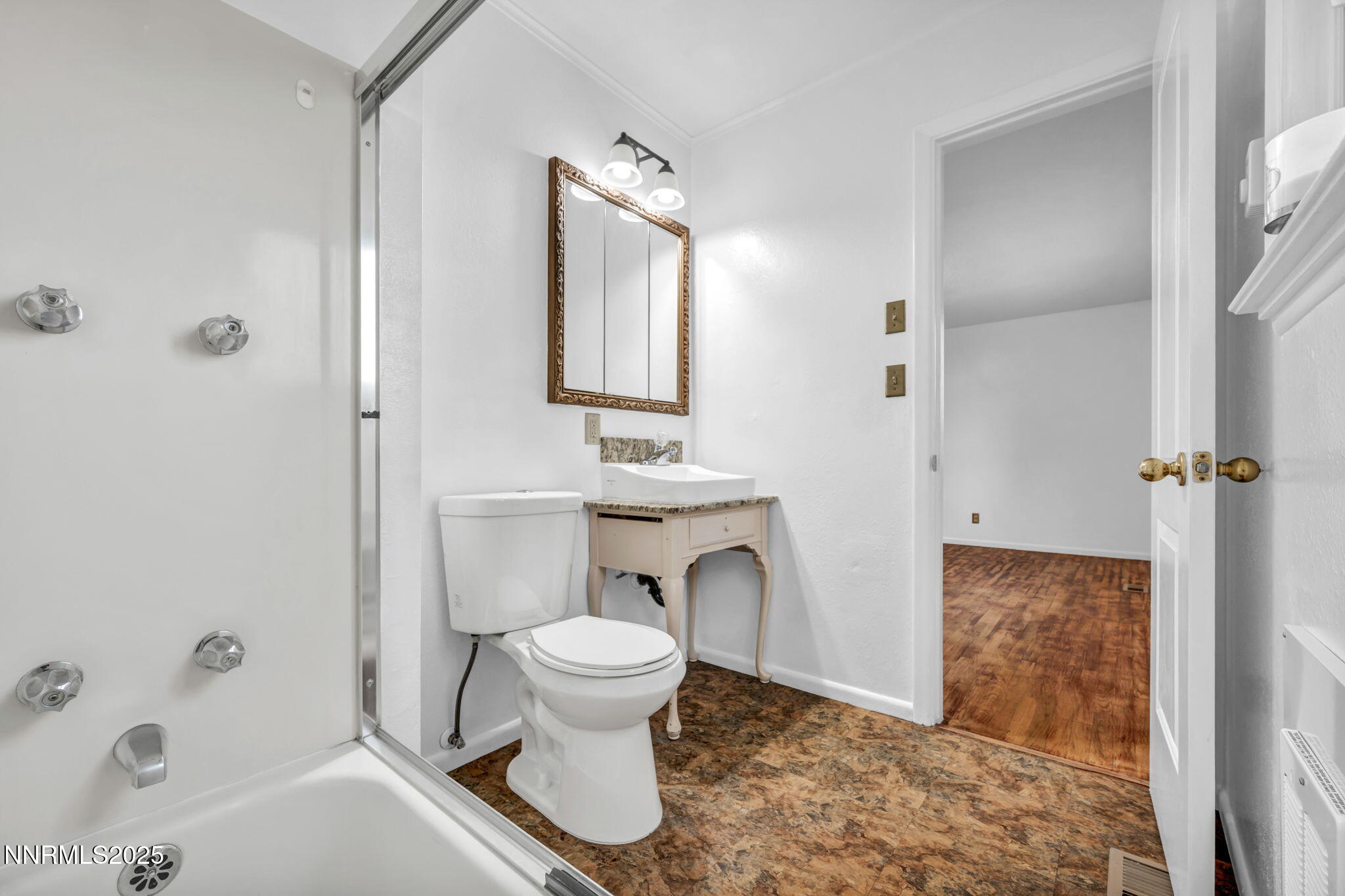 3570 West 7th Street Reno, NV 89503 - Photo 19 of 45 a bathroom with a sink toilet and shower