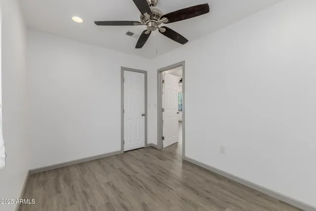 wooden floor in an empty room