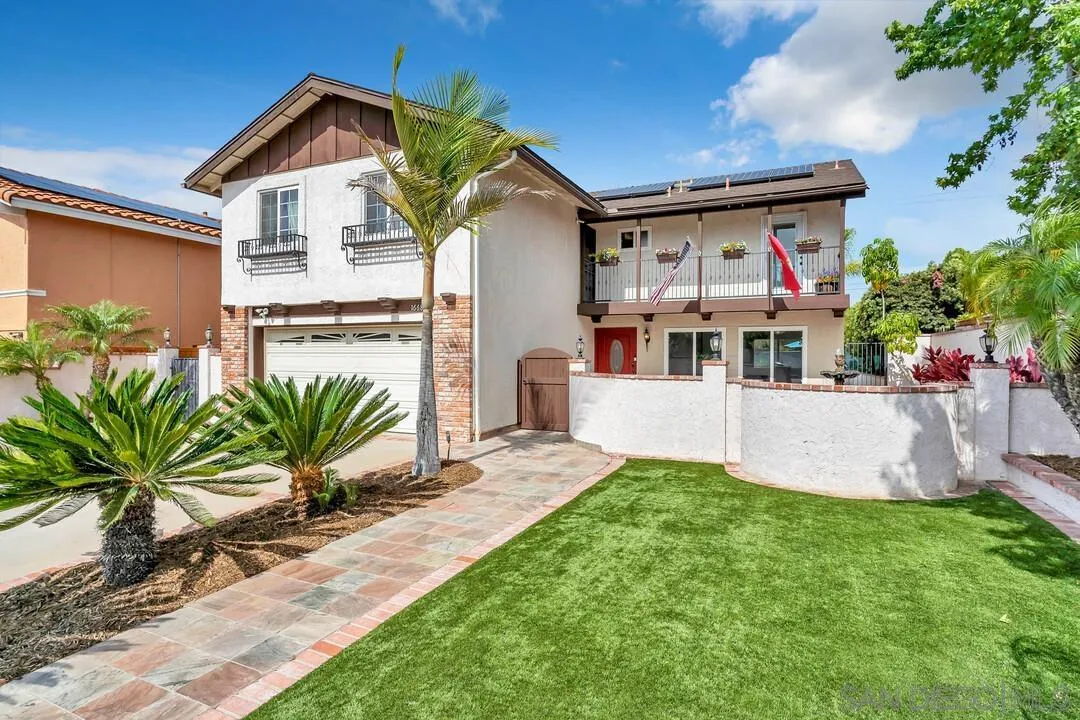 1668 Olmeda Street Encinitas, CA 92024 - Photo 1 of 42 a front view of house with yard and outdoor seating