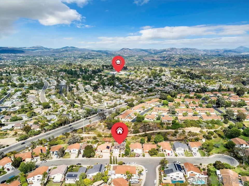 1668 Olmeda Street Encinitas, CA 92024 - Photo 42 of 42 a view of city and swimming pool