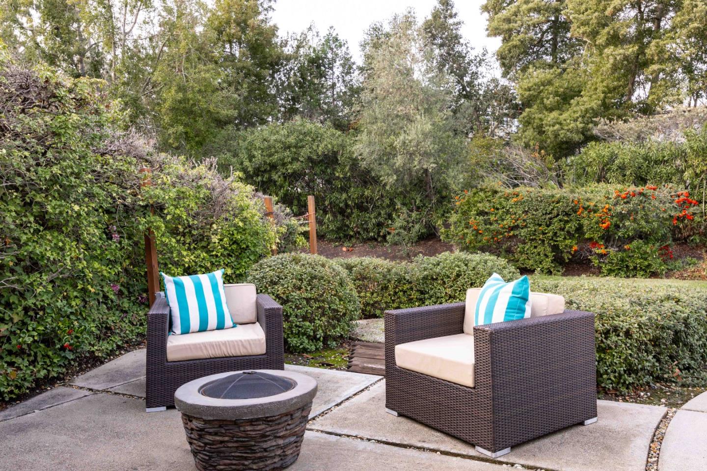 366 Stevick Drive Atherton, CA 94027 - Photo 28 of 29 swimming pool view with a seating space