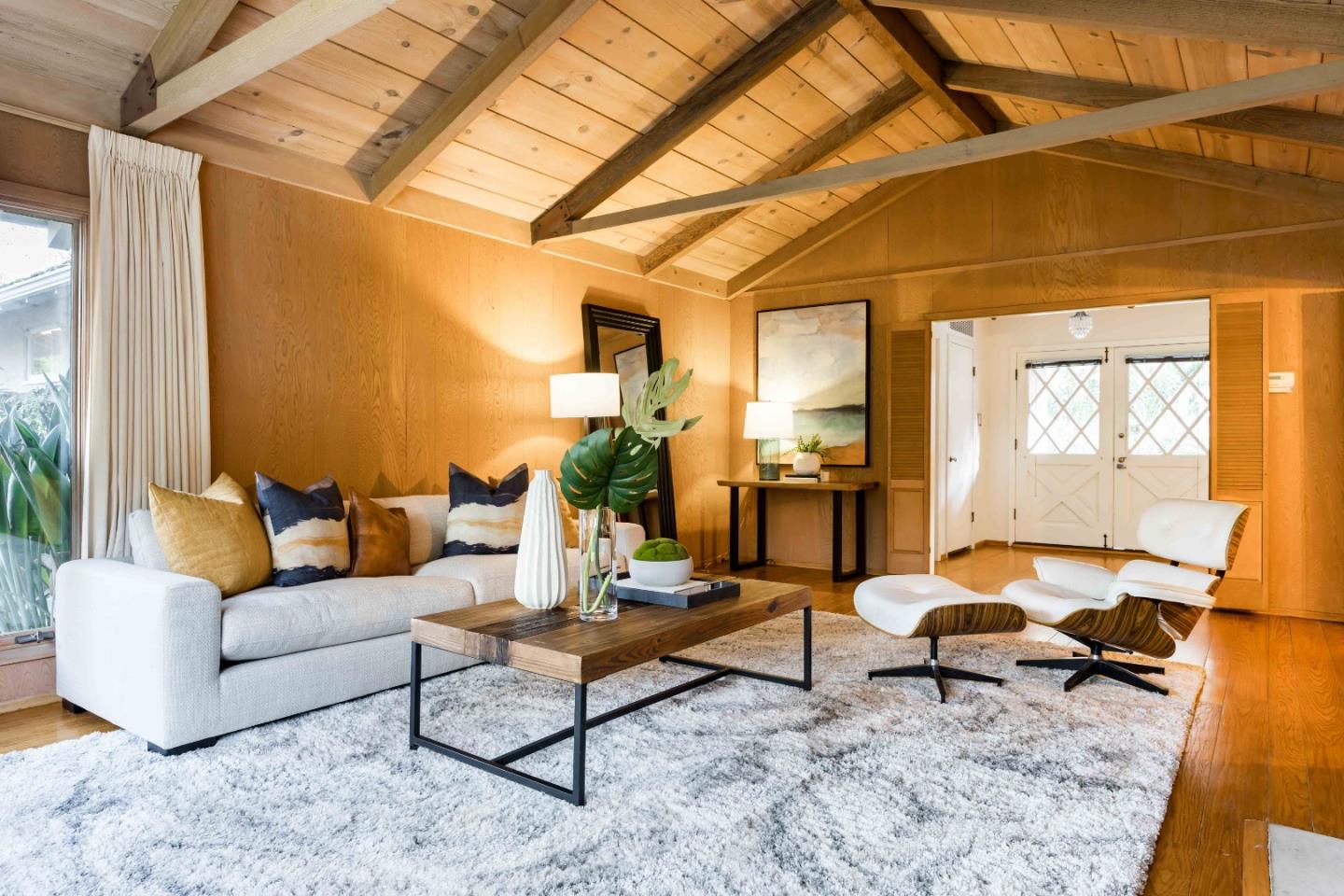 366 Stevick Drive Atherton, CA 94027 - Photo 10 of 29 a living room with furniture and a table