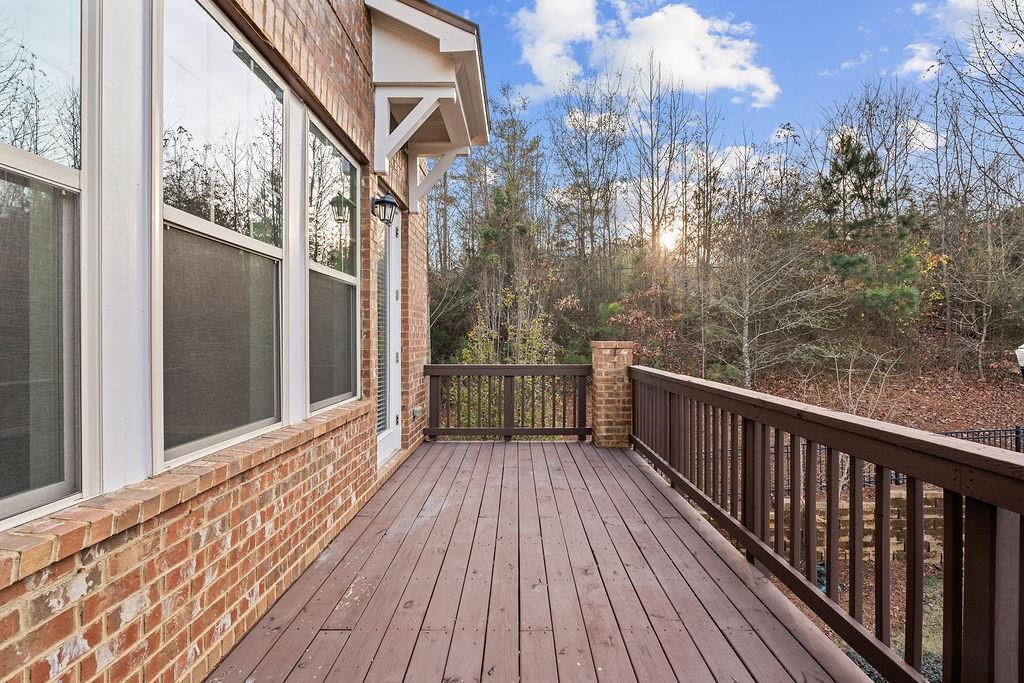 759 Topsail Lane Alpharetta, GA 30005 - Photo 41 of 50 a view of a balcony with wooden floor