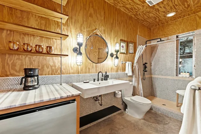 a view of closet area