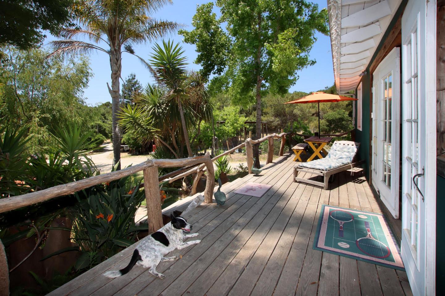 434 Old Smith Road Watsonville, CA 95076 - Photo 47 of 61 a view of a balcony with wooden floor
