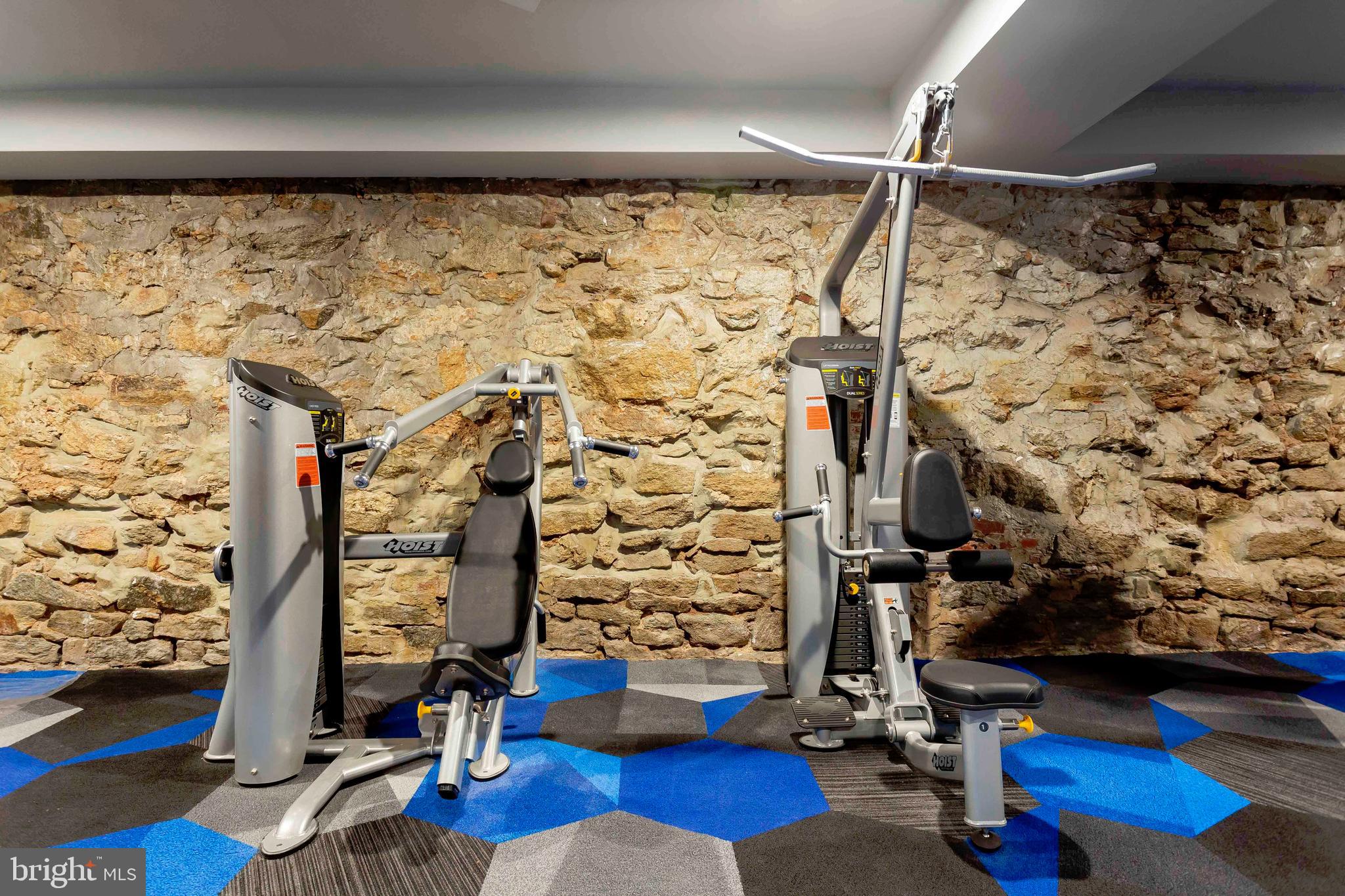 33 Letitia Street, Unit 306 Philadelphia, PA 19106 - Photo 13 of 24 a view of a room with gym equipment