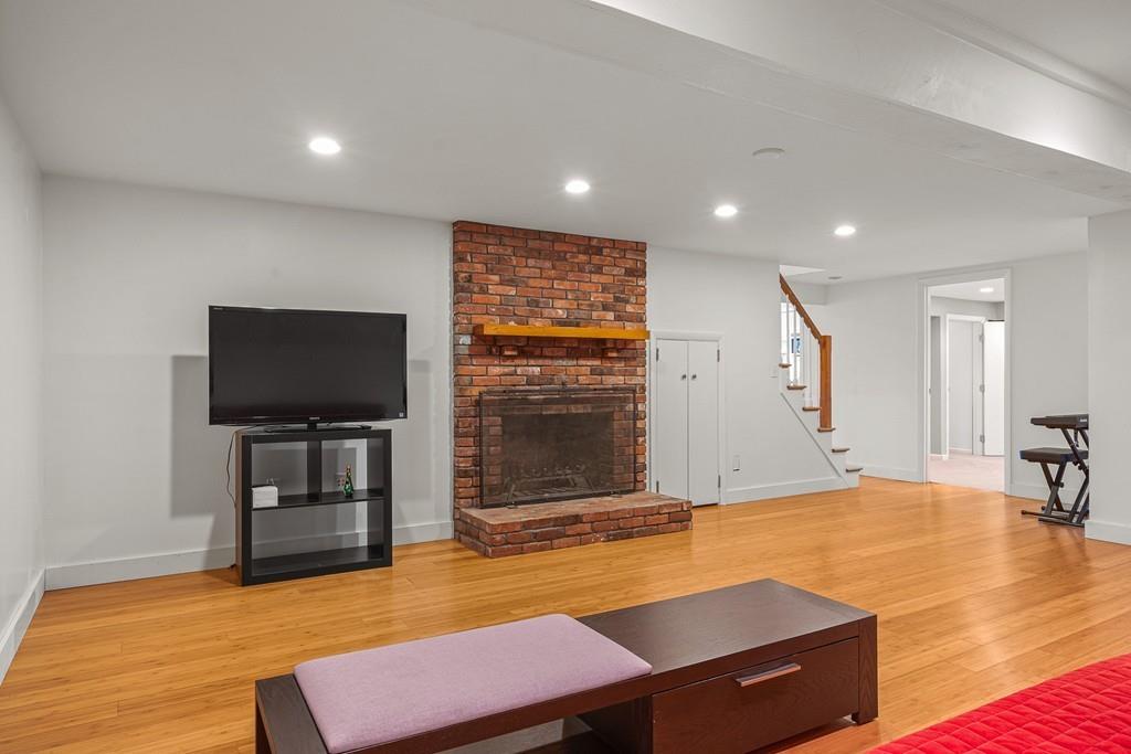 23 Williams Road Concord, MA 01742 - Photo 19 of 32 a room with pool table and a flat screen tv