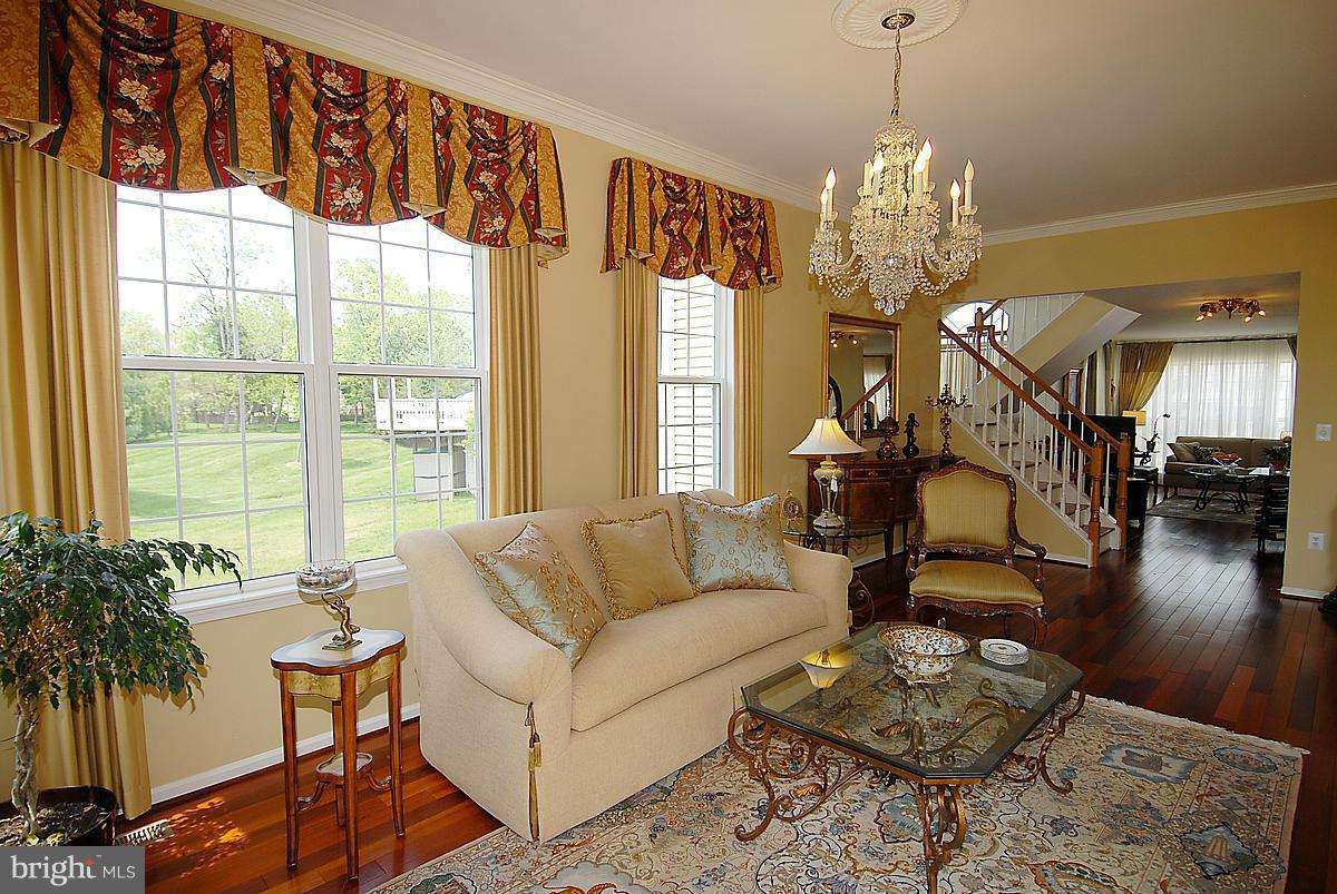 44047 Rising Sun Terrace Ashburn, VA 20147 - Photo 12 of 30 a living room with furniture chandelier and a chandelier