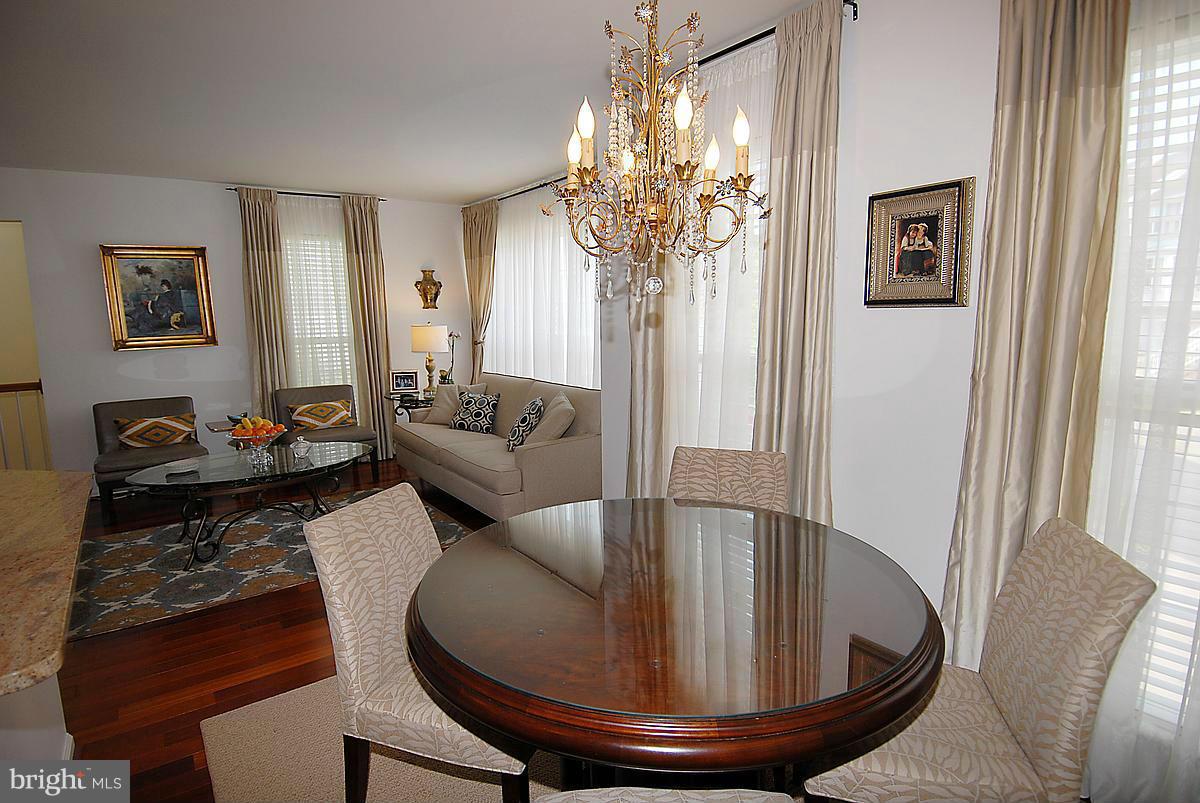 44047 Rising Sun Terrace Ashburn, VA 20147 - Photo 4 of 30 a living room with furniture and a chandelier