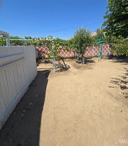a view of a terrace with skyline