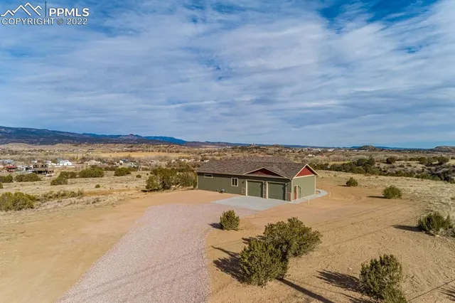 a backyard of a house