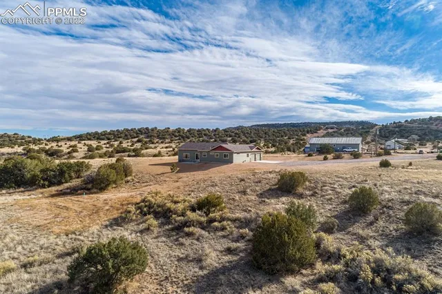 a view of a lake with a mountain