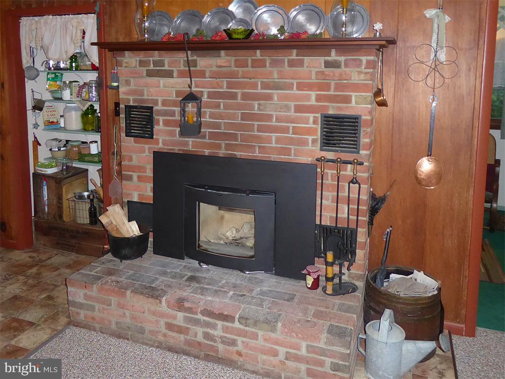 135 Farm Ridge Road Front Royal, VA 22630 - Photo 25 of 50 Attractive masonry fireplace w/wood-burning insert