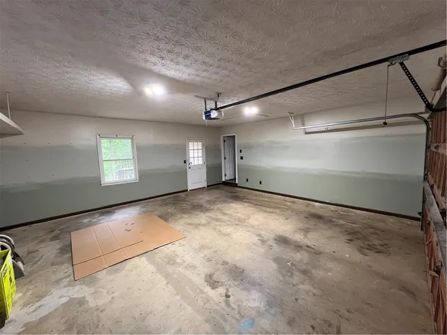 a view of an outdoor space with seating