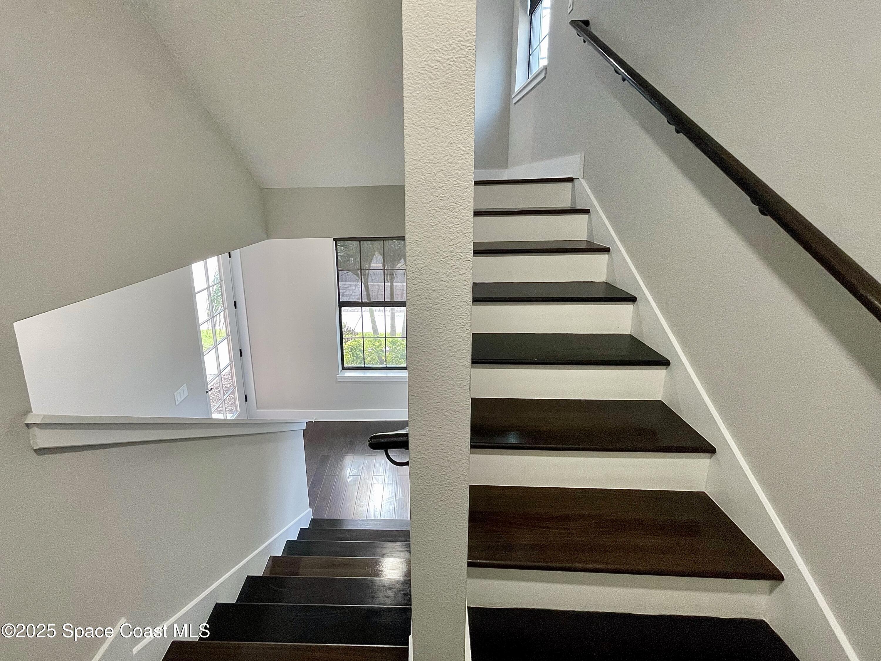 890 Florida Avenue Cocoa, FL 32922 - Photo 26 of 63 a view of entryway and hall with wooden floor