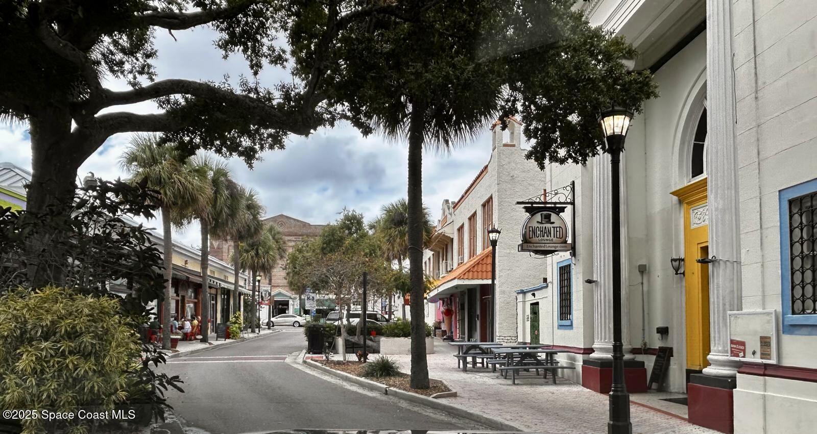890 Florida Avenue Cocoa, FL 32922 - Photo 58 of 63 a city street lined with tall buildings