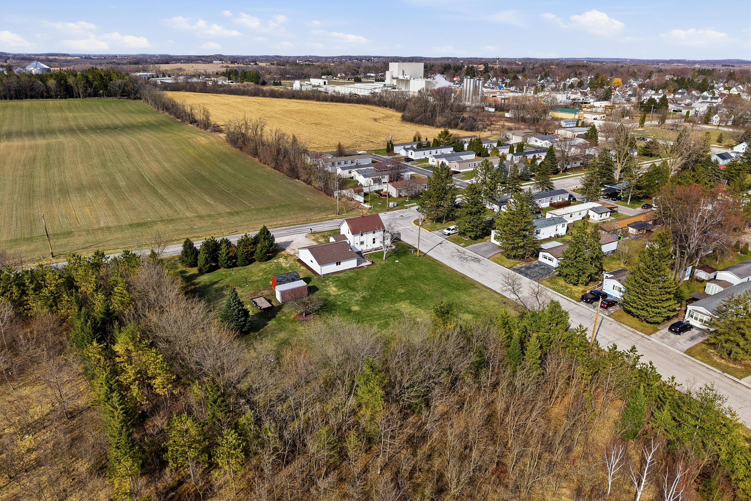 W197 City View Road Kiel, WI 53042 - Photo 31 of 35 Aerial View