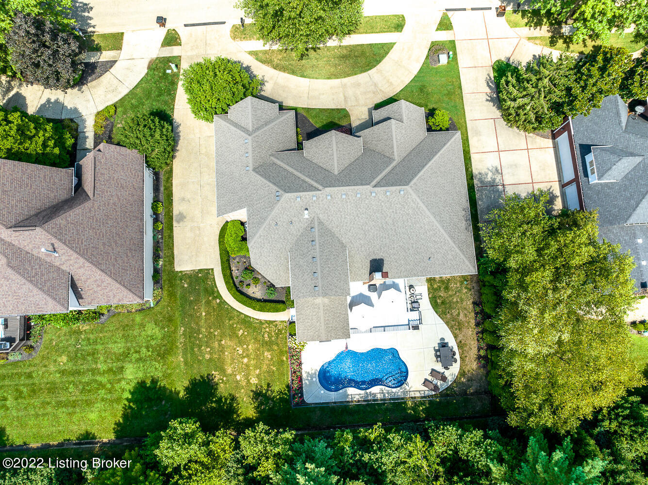 7906 Sutherland Farm Road Prospect, KY 40059 - Photo 74 of 78 View From Drone