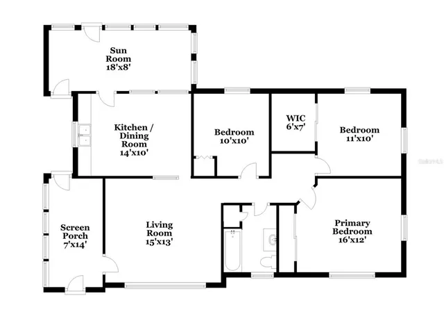 $1,890 | 4435 Fairview Avenue, Orlando, FL 32804