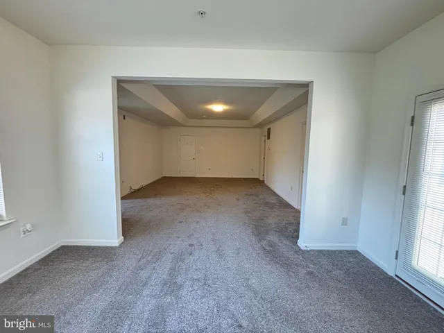 a view of empty room