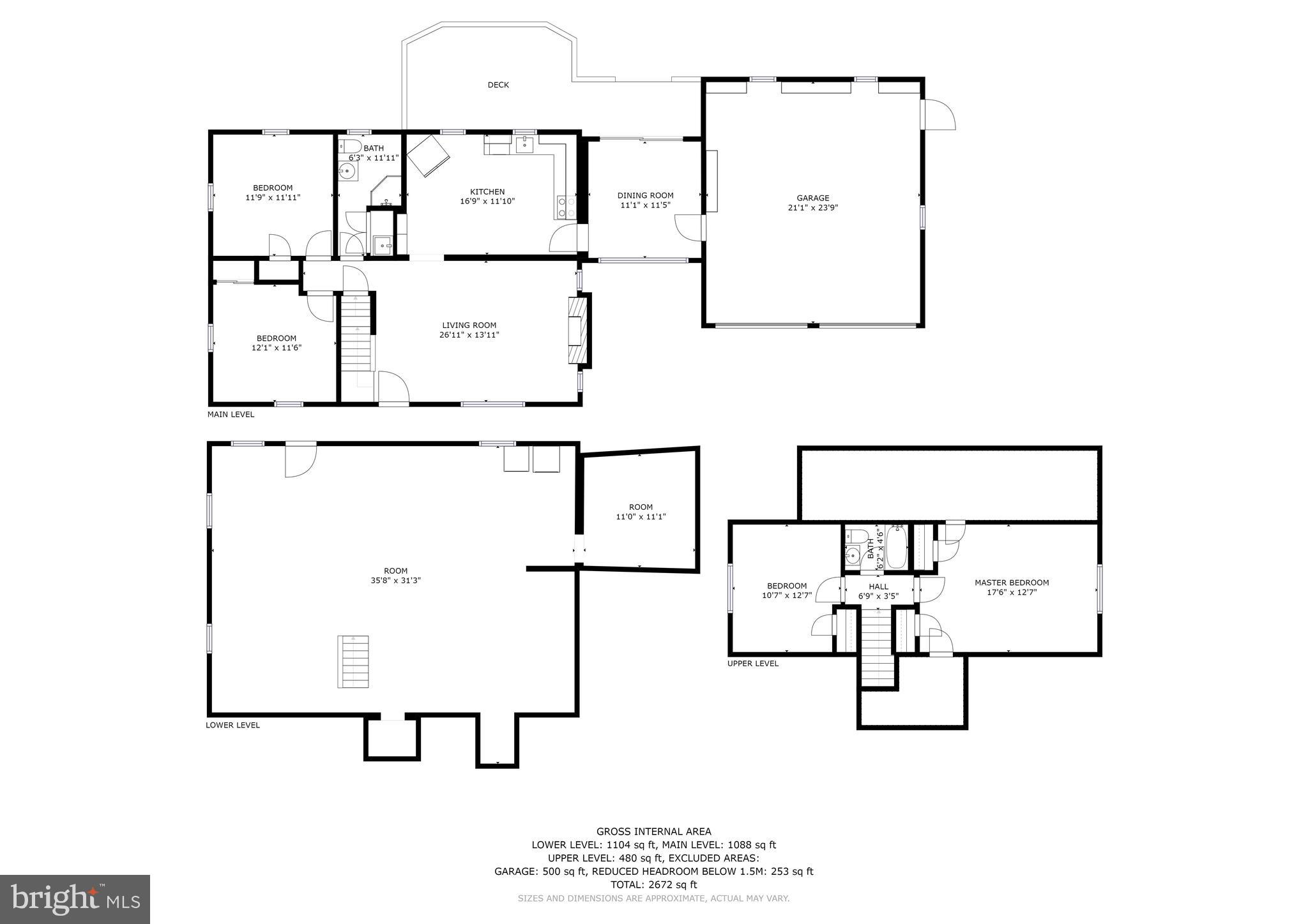 1642 Bollinger Road Westminster, MD 21157 - Photo 43 of 43 Floor Plan