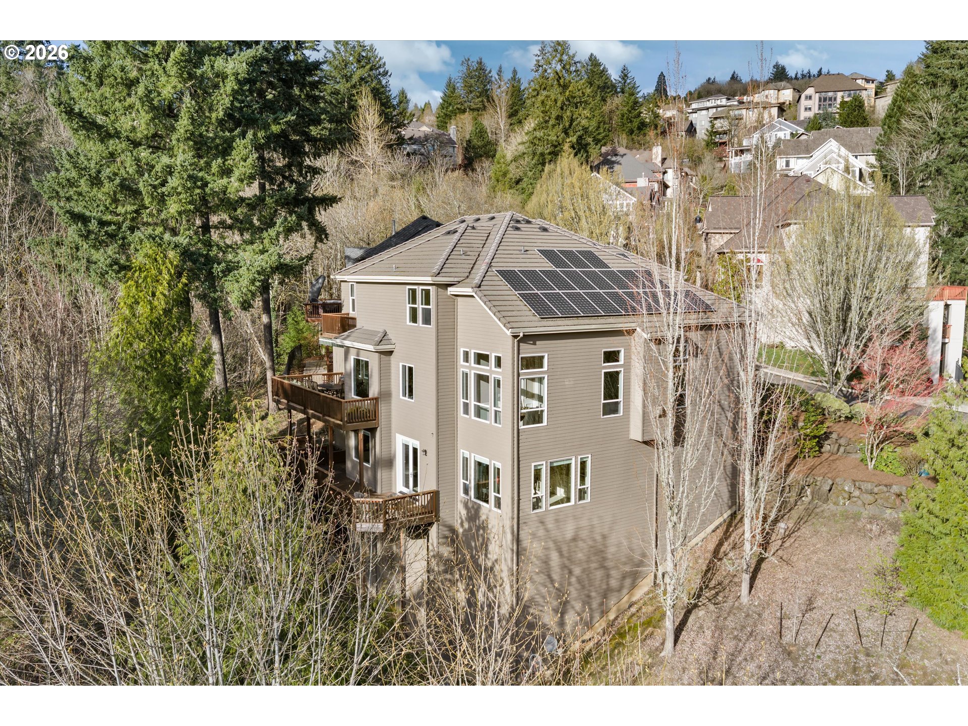 9238 Northwest Murdock Street Portland, OR 97229 - Photo 47 of 48 Drone View/UAV