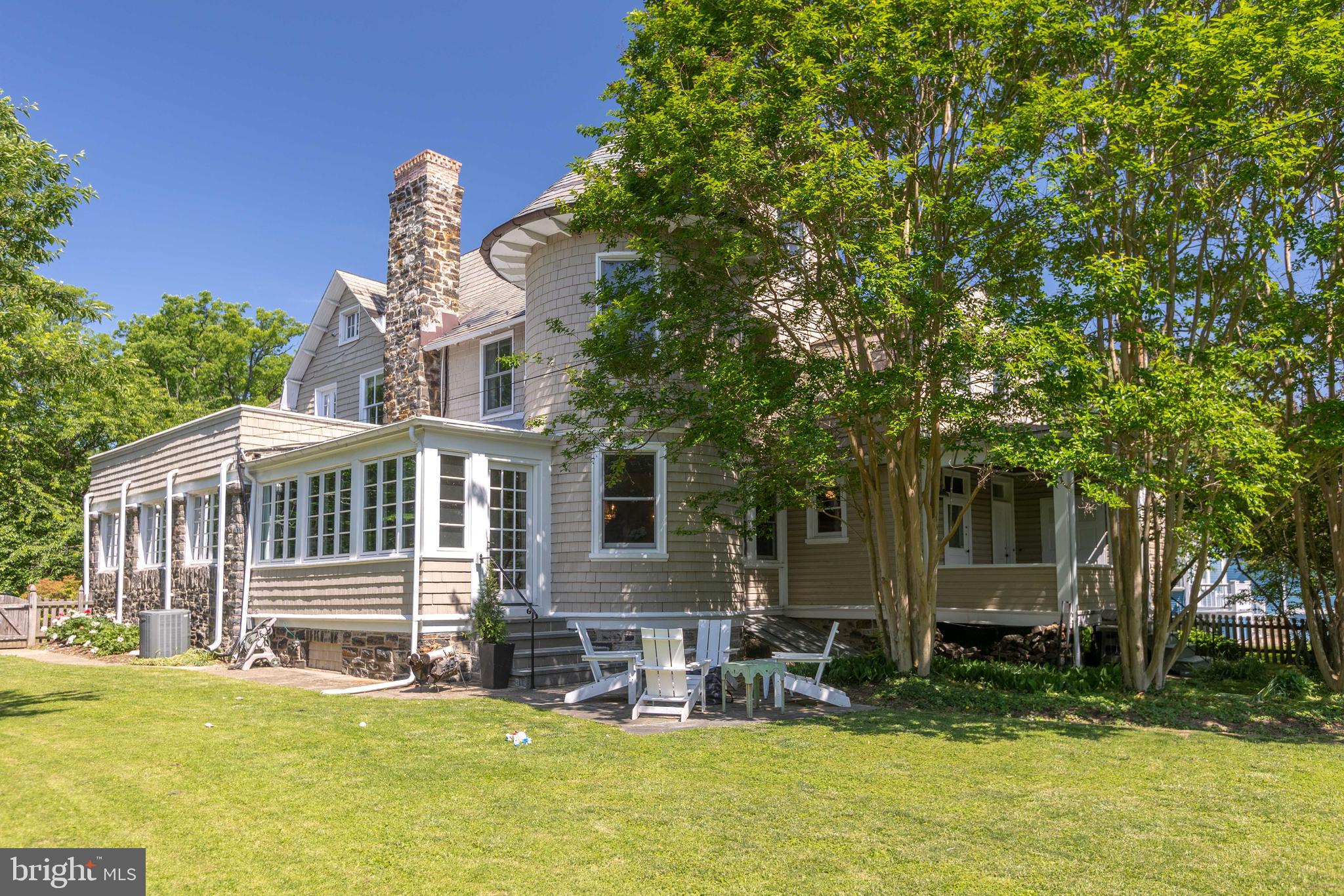 4711 Roland Avenue Baltimore, MD 21210 - Photo 61 of 68 View of house from the rear yard.