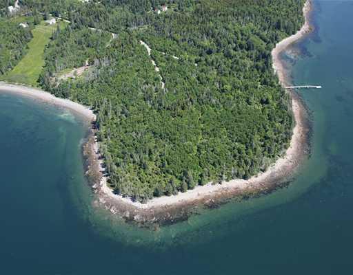 1 Nutterdrive The Point Bass Harbor, ME 04653 - Photo 1 of 16 Aerial View. Nutter Point with Deep...