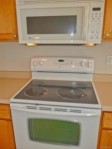 a close view of washer and dryer