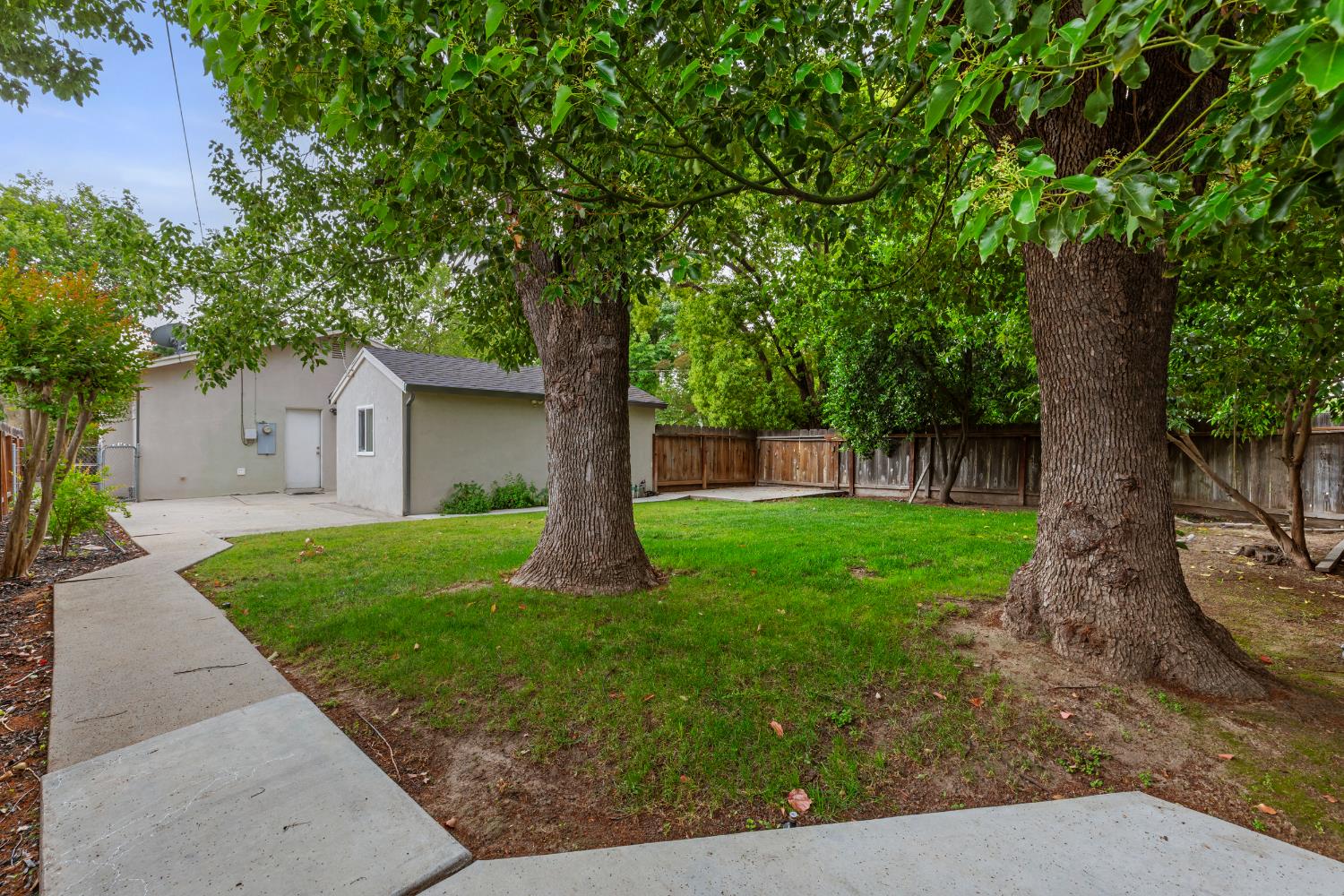 550 Bell Street Turlock, CA 95380 - Photo 21 of 36 a view of a house with a tree in a yard