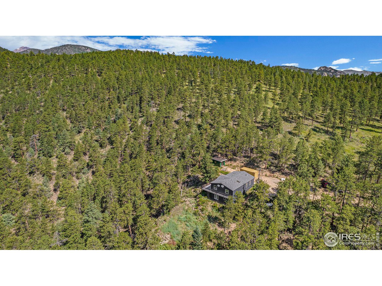 50 Pine Drive Lyons, CO 80540 - Photo 26 of 39 a black and white photo of a city