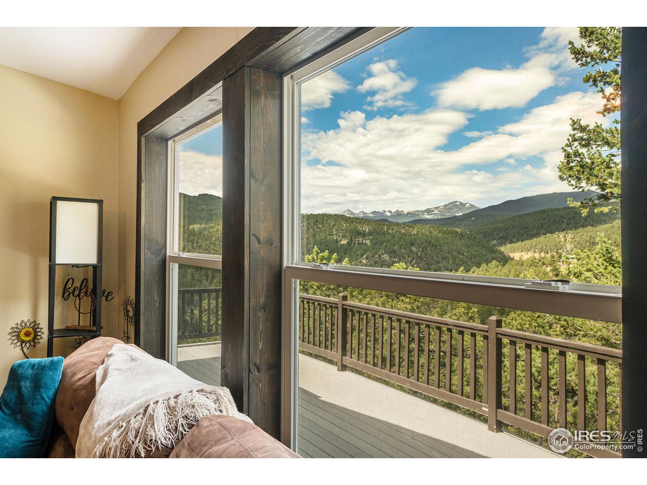 50 Pine Drive Lyons, CO 80540 - Photo 3 of 39 a balcony view with a lake view