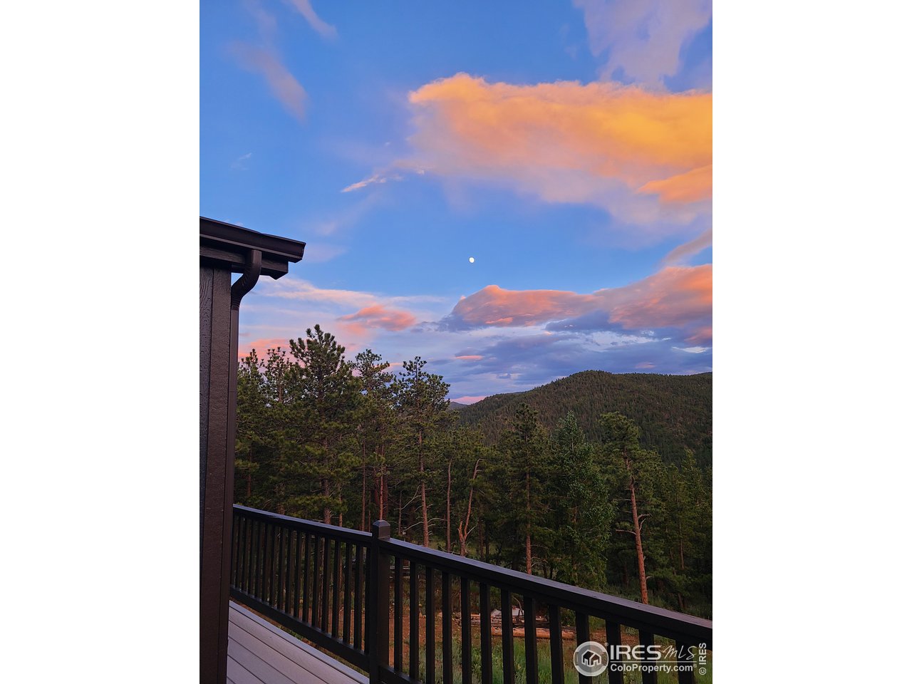 50 Pine Drive Lyons, CO 80540 - Photo 35 of 39 a view of a balcony with a forest
