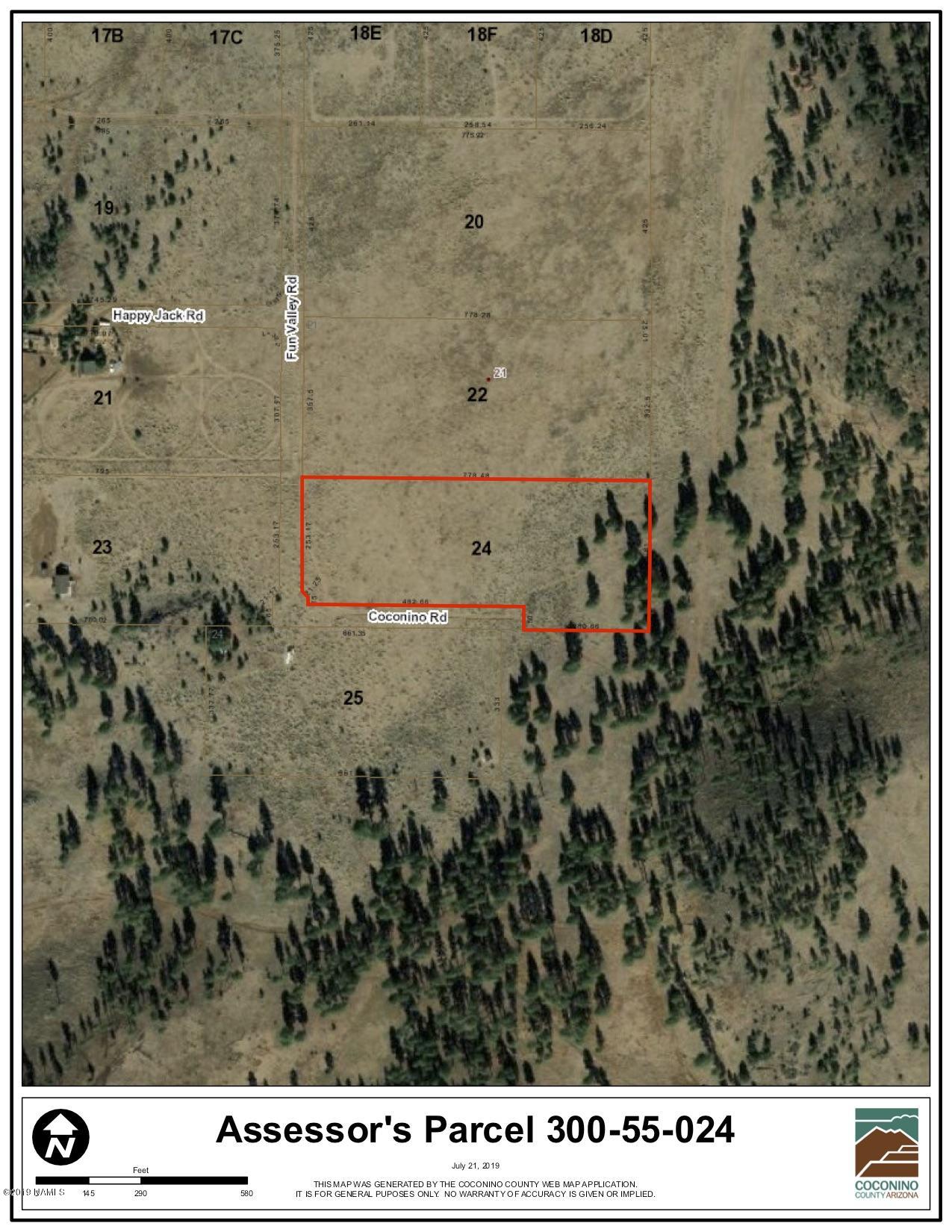 0 Fun Valley Road Flagstaff, AZ 86001 - Photo 3 of 5 300-55-024 aerial map