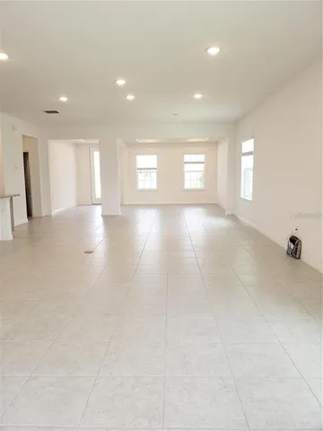 a view of empty room