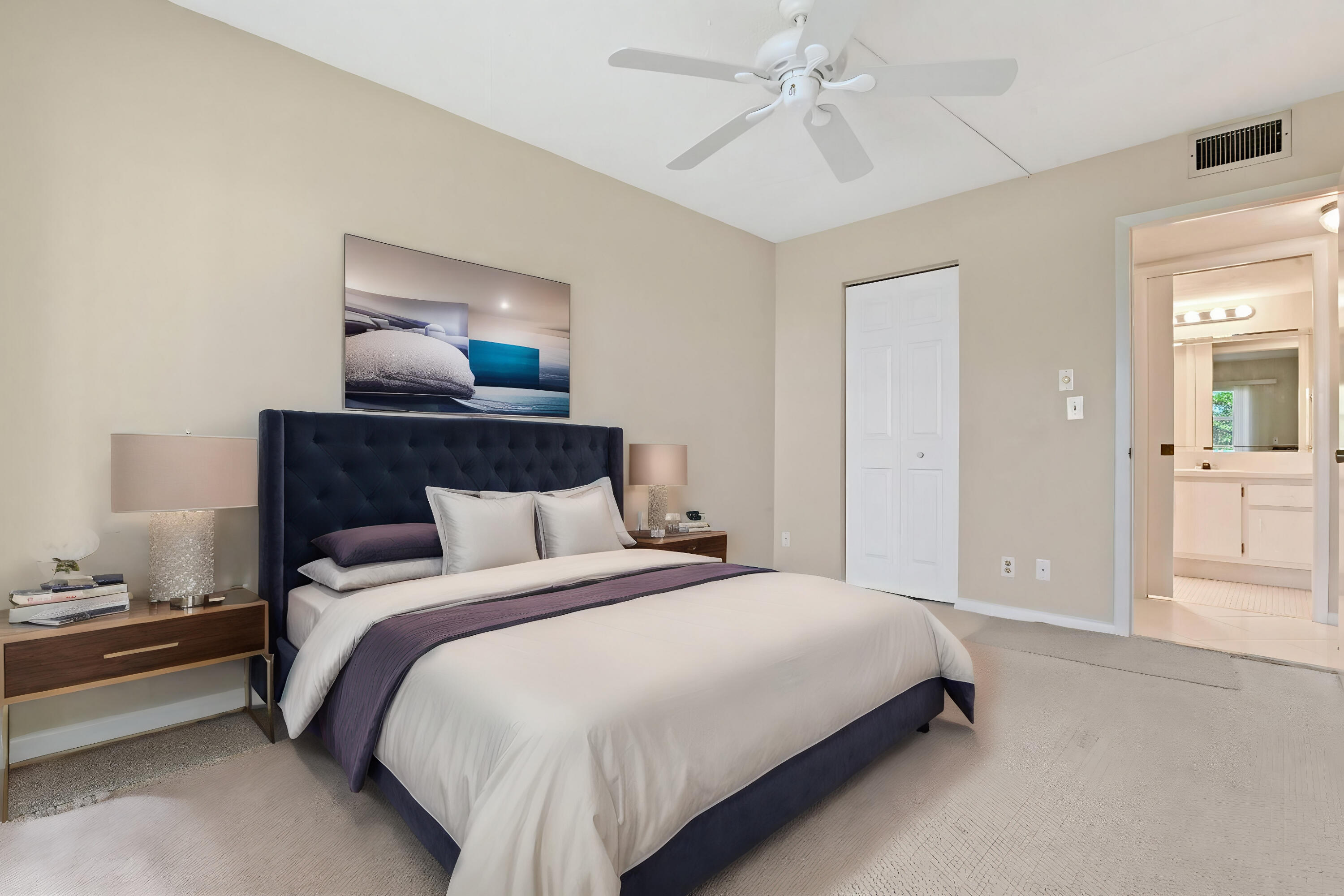 2022 Rexford B Boca Raton, FL 33434 - Photo 14 of 55 Virtual Staging Guest-Bedroom