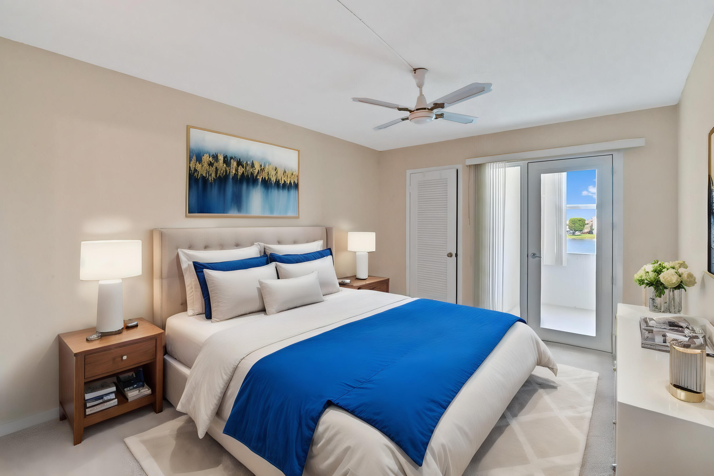 2022 Rexford B Boca Raton, FL 33434 - Photo 17 of 55 Virtual Staging Master-Bedroom