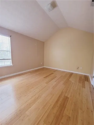 wooden floor in a room