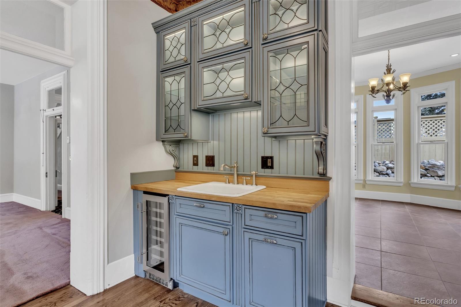 300 Rose Street Georgetown, CO 80444 - Photo 10 of 49 a bathroom with a granite countertop sink and a shower