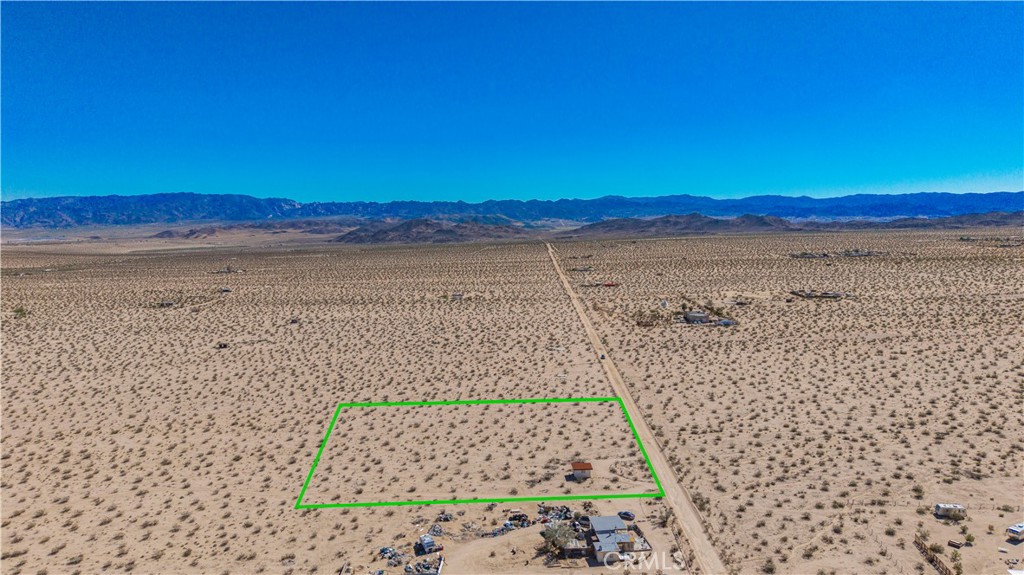 77 Copper Moon Lane Joshua Tree, CA 92252 - Photo 10 of 24 a view of city and mountain