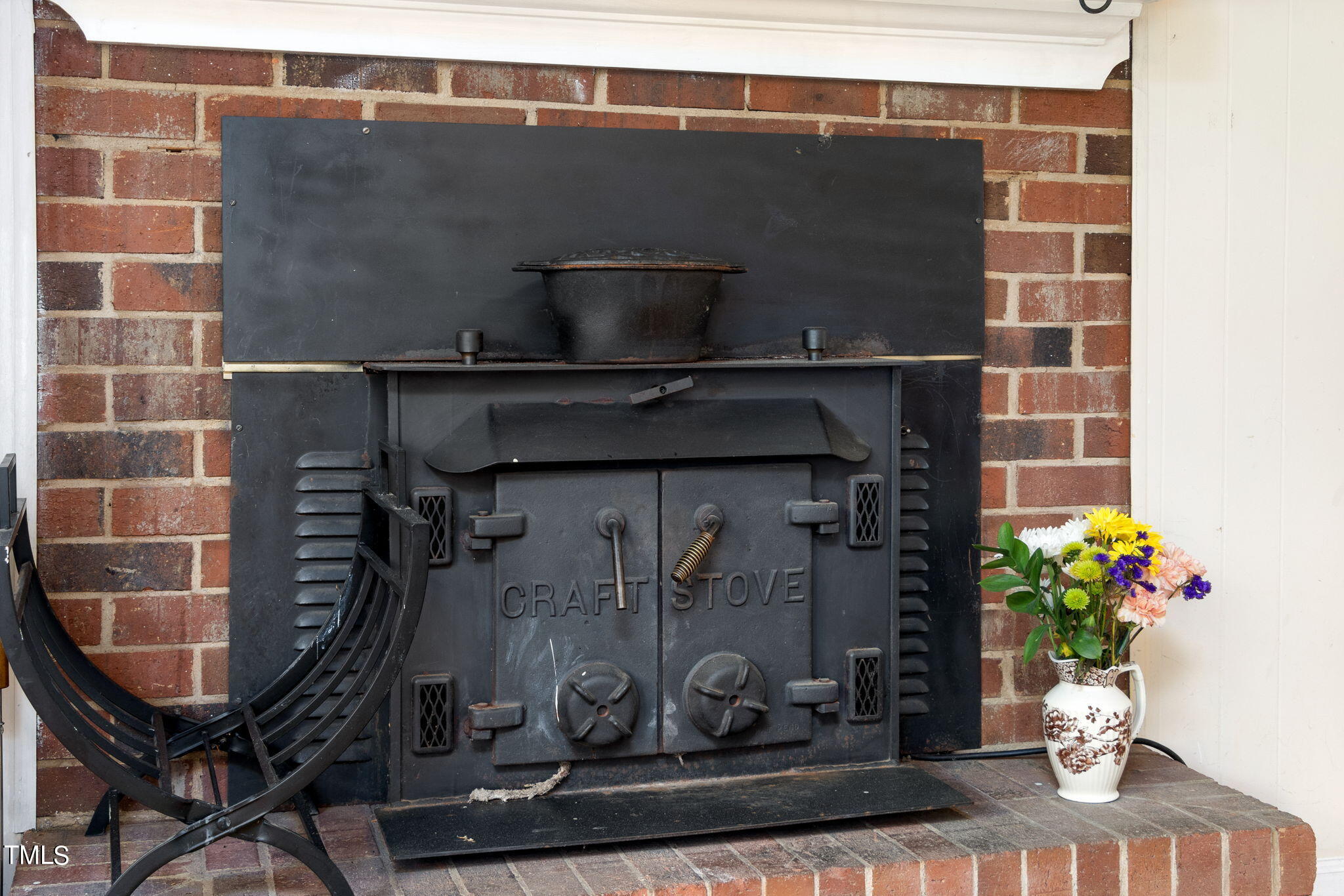 212 Hawkins Road Cedar Grove, NC 27231 - Photo 5 of 36 a closeup of a sink with a potted plant