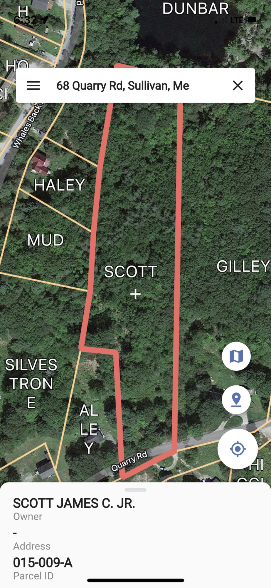 68 Quarry Road Sullivan, ME 04664 - Photo 7 of 16 Landglide aerial