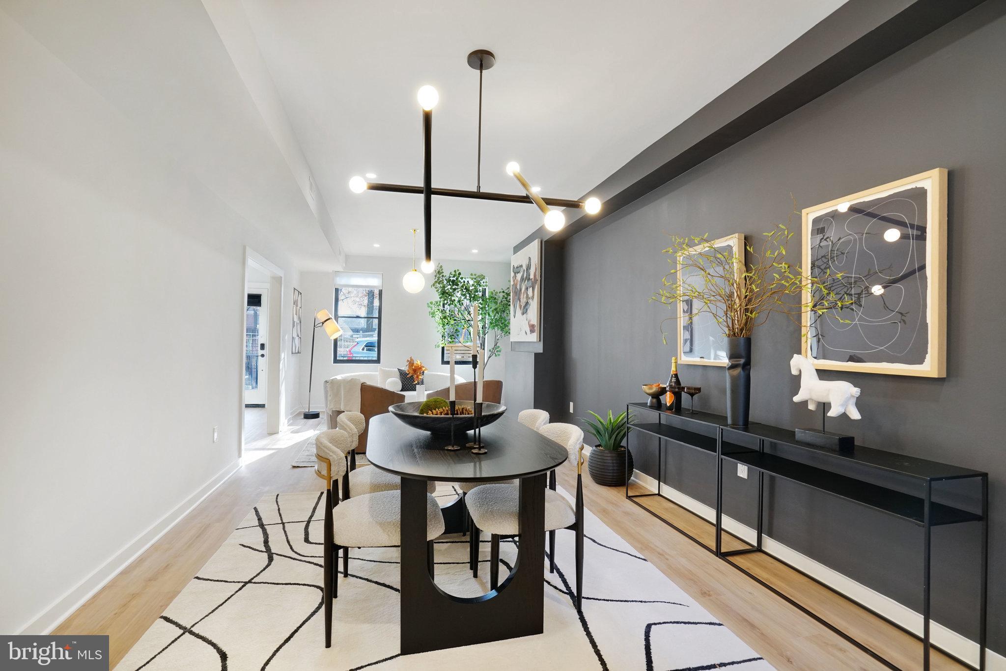 403 O Street Northwest Washington, DC 20001 - Photo 7 of 27 a dining room with furniture and window