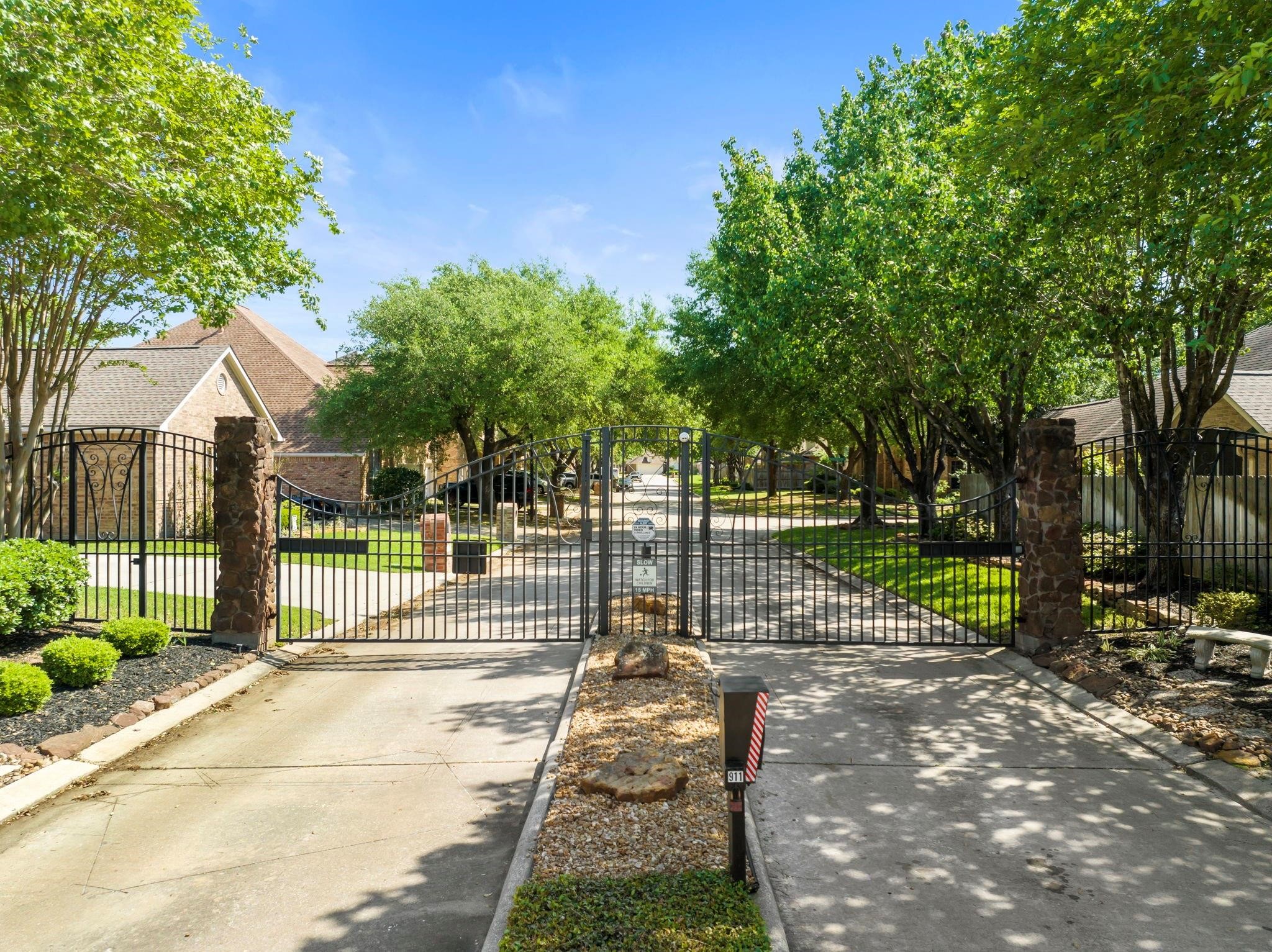 18310 Rittenhouse Park Court Spring, TX 77379 - Photo 2 of 35 This home sits in an exclusive gated community.