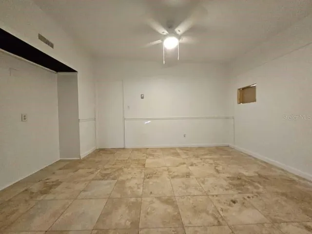 a view of empty room