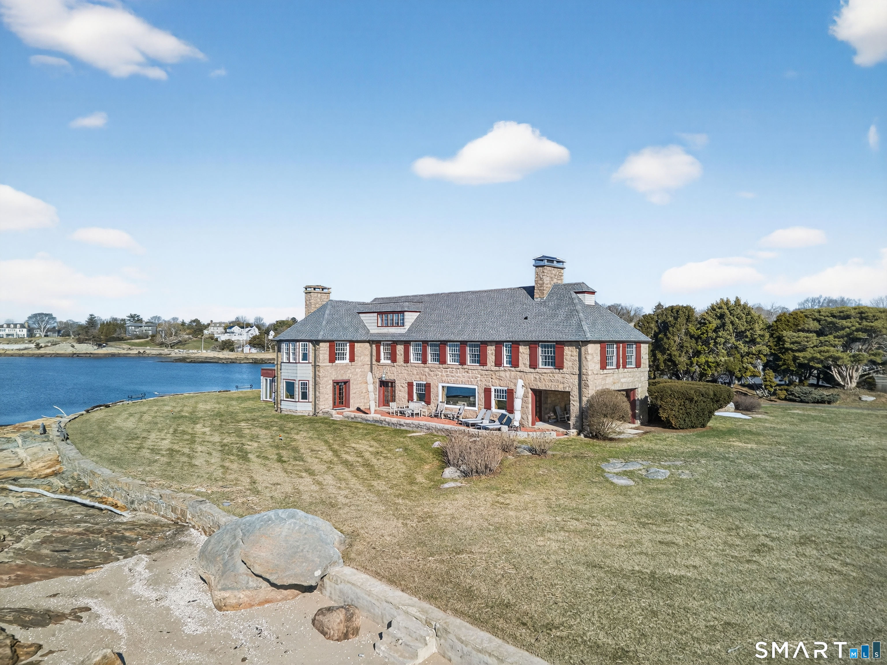 39 Vineyard Place Guilford, CT 06437 - Photo 37 of 41 a view of a house with a yard