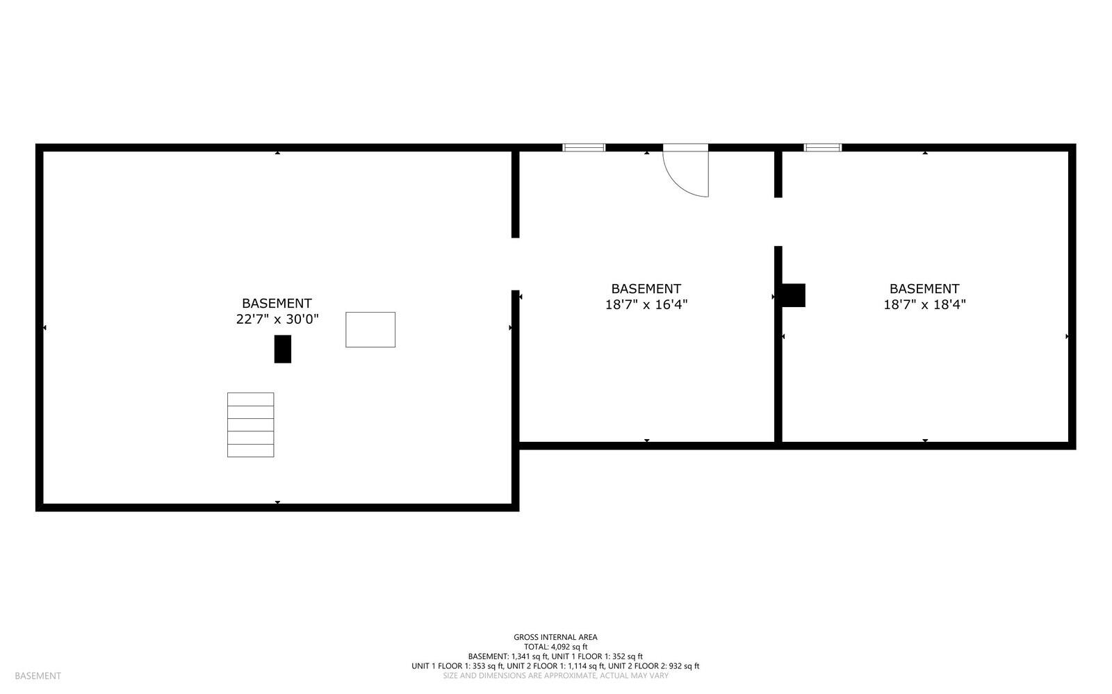 284 Dallas Hill Road Dallas Plt, ME 04970 - Photo 74 of 74 Basement Floor Plan