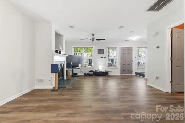 a view of a living room