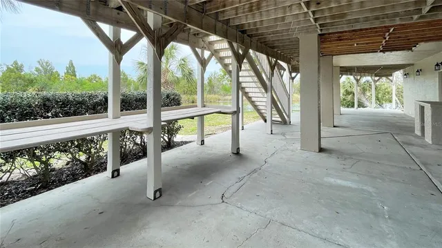 a lake view with a garden view